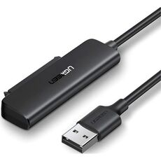 Adaptor UGREEN USB-A 3.0 to 2,5" SATA III CM321 (70609), Black  — cumpără în Chișinău | Товар без акции  | Hi-Tech Moldova