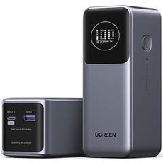 Power Bank UGREEN Nexode Flight Approved 12000mAh, 100W, (35526B) Grey   — cumpără în Chișinău | Baterii externe  | Hi-Tech Moldova