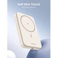 Портативный аккумулятор UGREEN Mini Magnetic Wireless Qi 10000mAh,20W, (25208) Beige — купить в Кишинёве | Портативный аккумулятор (Powerbank) | Hi-Tech Moldova