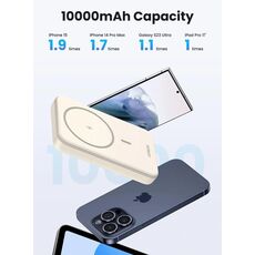 Портативный аккумулятор UGREEN Mini Magnetic Wireless Qi 10000mAh,20W, (25208) Beige — купить в Кишинёве | Портативный аккумулятор (Powerbank) | Hi-Tech Moldova