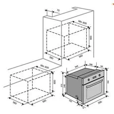 Духовой шкаф Backer BIO65-785T FBL — купить в Кишинёве | Духовые шкафы | Hi-Tech Moldova