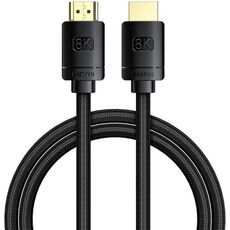 Кабель HDMI Baseus Video HDMI to HDMI V2.1, 2 m Black (CAKGQ-K01)