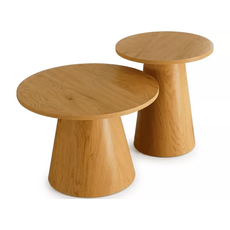 Masuta living C065 MDF set 2 buc, 40x50,5/60x43 cm