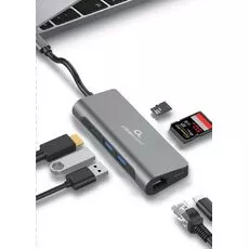 Многопортовый адаптер Cablexpert (A-CM-COMBO5-01) — купить в Кишинёве | USB адаптеры | Hi-Tech Moldova
