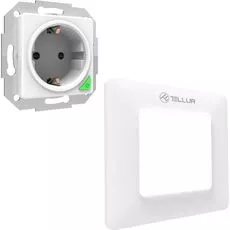 Умная розетка Wi-Fi Tellur Priza WiFi Schuko 3000W, 16ATLL331321 — купить в Кишинёве | Умные розетки | Hi-Tech Moldova