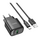 Сетевой адаптер HOCO C140A Smart 1 port QC3.0 (Type-C),(EU), Black — купить в Кишинёве | Зарядные устройства к смартфонам | Hi-Tech Moldova