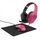 Наушники с микрофоном Trust Gaming GXT 790 Tridox TR_25179, Pink — купить в Кишинёве | Проводные | Hi-Tech Moldova