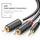 Кабель AUX UGREEN AUX 3,5mm Male to 2xRCA Male 3m, AV102 (10512), Black — купить в Кишинёве | Товар без акции | Hi-Tech Moldova