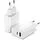 Incarcator Helmet Wall Charger USB/Type C PD QC3.0 (HMT-WC20WWH), White — cumpără în Chișinău | Încărcătoare | Hi-Tech Moldova