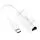 Adaptor HOCO UA22 Acquire Type-C ethernet, White (100 Mbps) — cumpără în Chișinău | Adaptoare | Hi-Tech Moldova