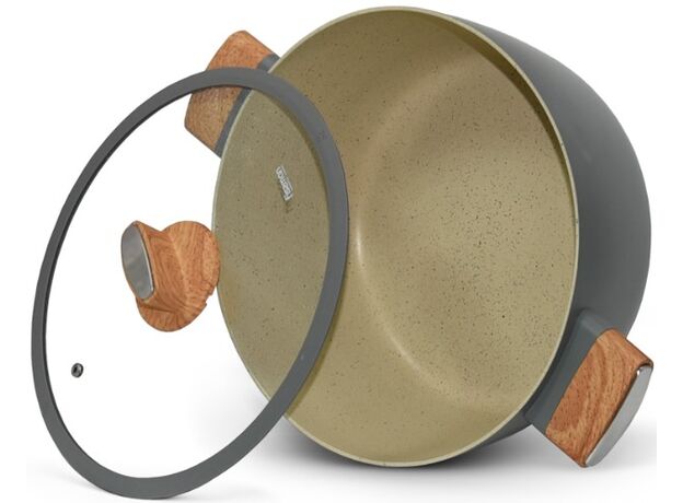 Кастрюля Fissman 14469 2.24l+capac sticla — купить в Кишинёве | Кастрюли | Hi-Tech Moldova