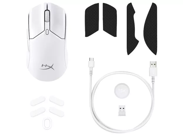 Игровая мышь беспроводная HYPERX Pulsefire Haste 2 Mini White (7D389AA) — купить в Кишинёве | Мыши ПК | Hi-Tech Moldova