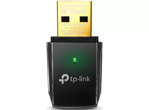 Adaptor USB TP-Link Archer T2U AC600 — cumpără în Chișinău | Adaptoare WiFi | Hi-Tech Moldova