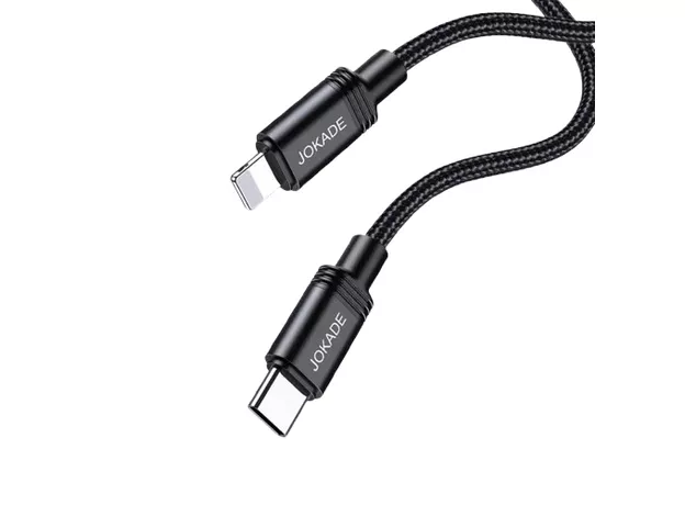 Cablu Jokade JA034-C-L, Type C to Lightning — cumpără în Chișinău | Cabluri USB | Hi-Tech Moldova