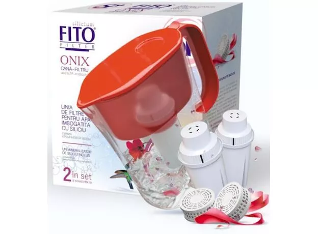 Filtru p/u apa Fito Filter Onix Si+ rosu,(actia) — cumpără în Chișinău | Căni filtrante și accesorii | Hi-Tech Moldova