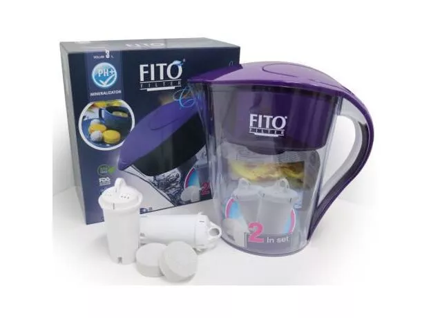 Filtru p/u apa Fito Filter Crystal PH+ violet,(actia) — cumpără în Chișinău | Căni filtrante și accesorii | Hi-Tech Moldova