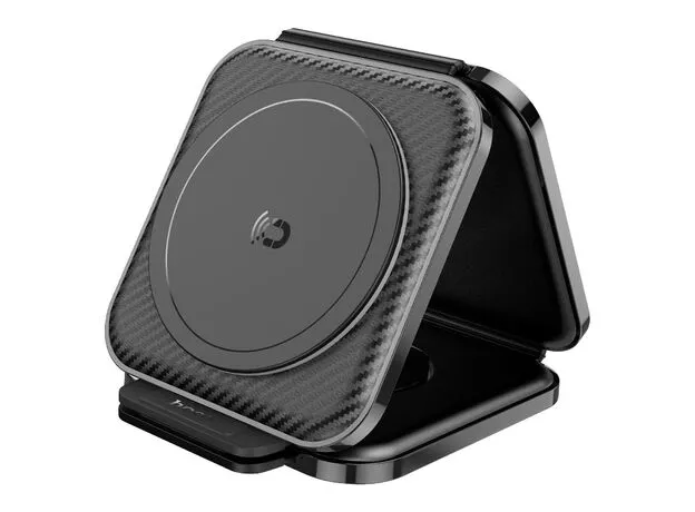 Incarcator fara fir HOCO CQ4 Unique 3-in-1, Black — cumpără în Chișinău | Încărcătoare | Hi-Tech Moldova