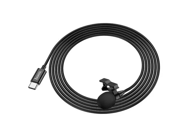 Петличный микрофон HOCO L14 Type-C, black — купить в Кишинёве | Микрофоны | Hi-Tech Moldova