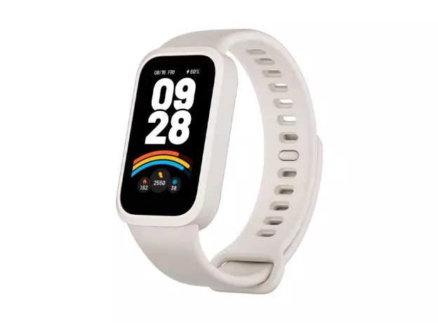 Bratara fitness Xiaomi Smart Band 9 Active, Beige White — cumpără în Chișinău | Ceasuri Inteligente | Hi-Tech Moldova