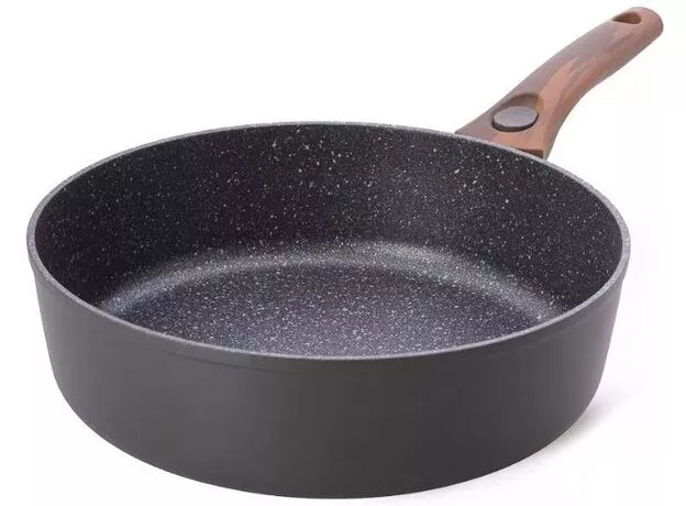 Tigaie Saute Fissman Capella 14962 (24x7.5 cm) cu maner detasabil+ capac din sticla — cumpără în Chișinău | Ceaune, WOK | Hi-Tech Moldova