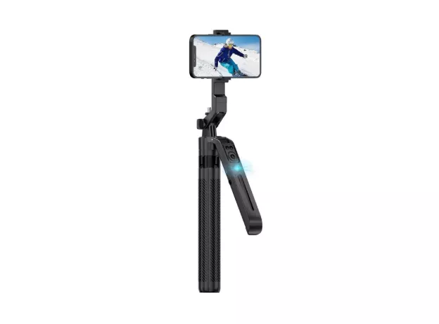 Tripod Auto Face Tracking AI 360 Removable C12, Black — cumpără în Chișinău | Monopode | Hi-Tech Moldova