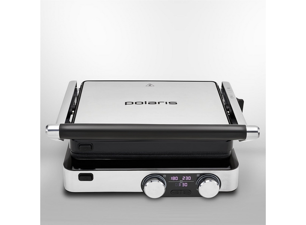 Grill electric Polaris PGP 7001D, Argint — cumpără în Chișinău | Grill-uri electrice | Hi-Tech Moldova