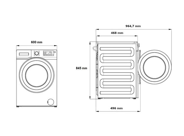 Стиральная машина Beko B3WFU7744WB — купить в Кишинёве | Фронтальные стиральные машины | Hi-Tech Moldova