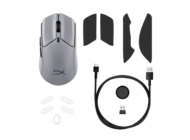 Mouse Gaming HYPERX Pulsefire Haste 2 Pro Gray (A1KY5AA) — cumpără în Chișinău | USB | Hi-Tech Moldova