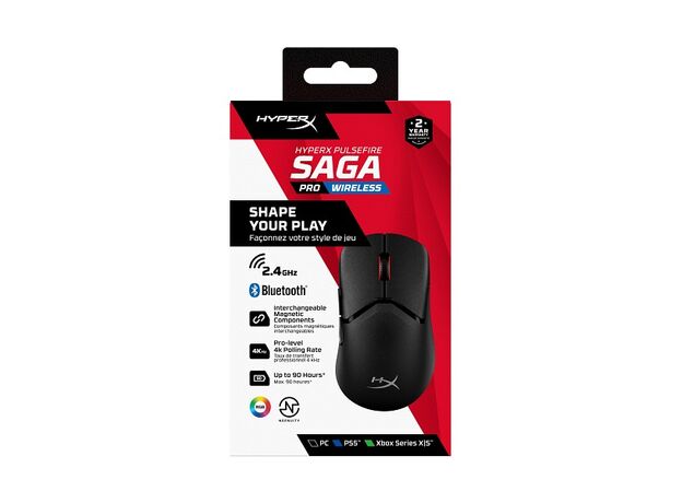Mouse Gaming HYPERX Pulsefire Saga Pro (A2PB2AA) — cumpără în Chișinău | USB | Hi-Tech Moldova