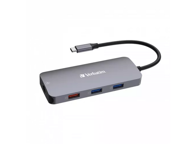Verbatim USB Hub9 in1 CMH-09 VER_32152 — купить в Кишинёве | Концентраторы | Hi-Tech Moldova