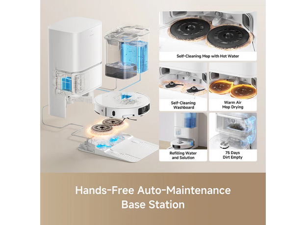 Aspirator robot Dreame L40 Ultra AE, White — cumpără în Chișinău | Aspiratoare robot | Hi-Tech Moldova