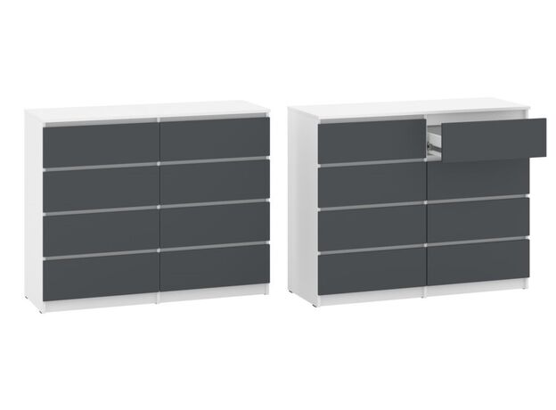 Comoda "NS"-8 - antracit+fatada tahoe (merk),(1) (78797-228) — cumpără în Chișinău | Comode | Hi-Tech Moldova