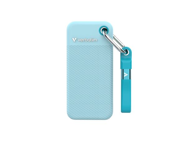 Unități de stocare externe SSD Verbatim 1.0TB Pocket USB 3.2 Gen 2, Polar Blue, USB-C (VER_32324) — cumpără în Chișinău | Unități SSD | Hi-Tech Moldova
