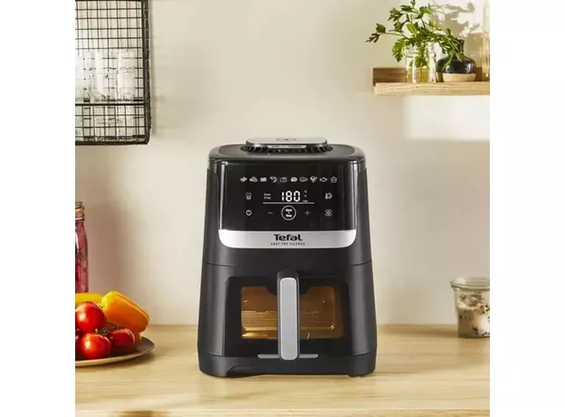 Аэрогриль TEFAL Easy Fry Silence EY5568E0 — купить в Кишинёве | Фритюрницы | Hi-Tech Moldova