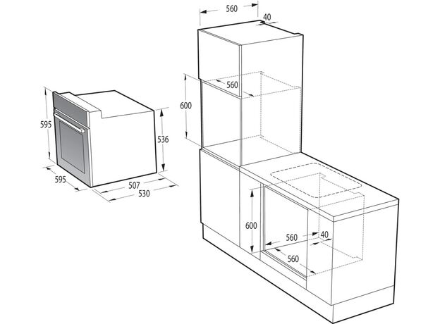 Cuptor incorporabil Gorenje BO635E1B — cumpără în Chișinău | Cuptoare Incorporabile | Hi-Tech Moldova