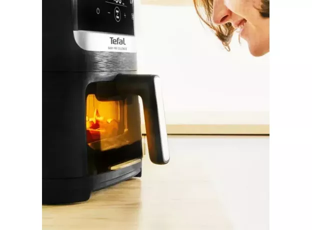 Аэрогриль TEFAL Easy Fry Silence EY5568E0 — купить в Кишинёве | Фритюрницы | Hi-Tech Moldova
