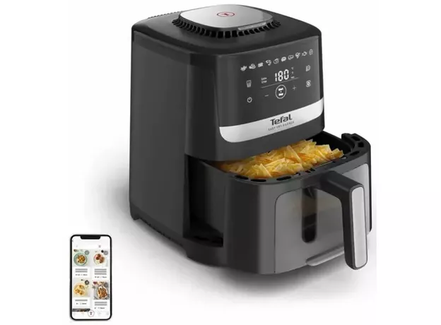 Аэрогриль TEFAL Easy Fry Silence EY5568E0 — купить в Кишинёве | Фритюрницы | Hi-Tech Moldova