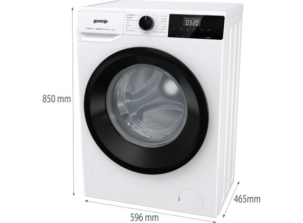 Masina de spalat rufe Gorenje WNHEI72SAS/PL — cumpără în Chișinău | Mașini de spălat frontale | Hi-Tech Moldova