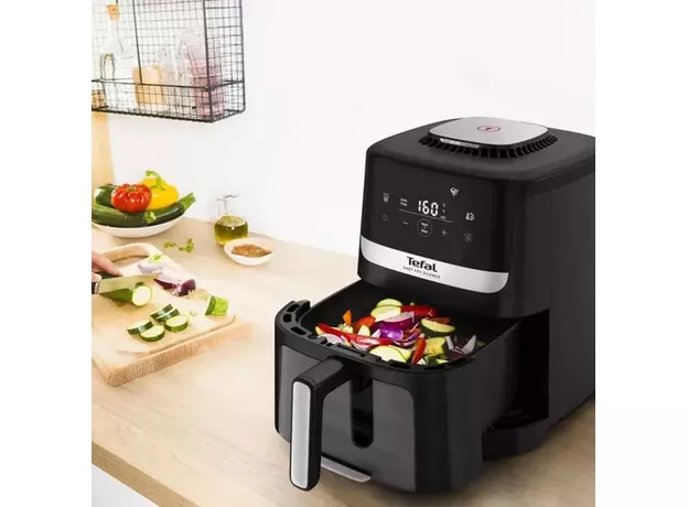 Аэрогриль TEFAL Easy Fry Silence EY5568E0 — купить в Кишинёве | Фритюрницы | Hi-Tech Moldova