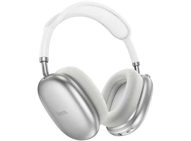 Наушники Bluetooth HOCO W55 Pleasing BT, Silver — купить в Кишинёве | Bluetooth | Hi-Tech Moldova