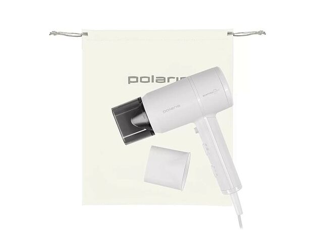 Фен Polaris PHD 2044Ti Quattro Ionic Alb/Gri — купить в Кишинёве | Фены для волос | Hi-Tech Moldova