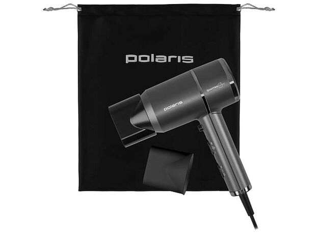 Фен Polaris PHD 2044Ti Quattro Ionic Grafit — купить в Кишинёве | Фены для волос | Hi-Tech Moldova