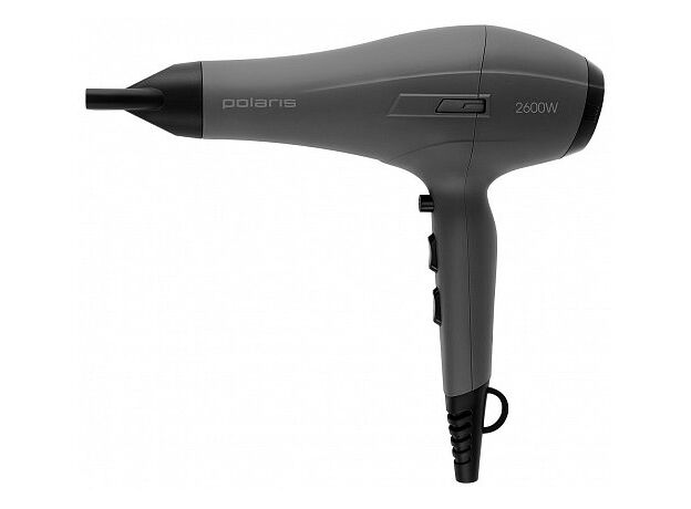 Фен Polaris PHD 2600ACi Salon Hair, Gri/Grafit — купить в Кишинёве | Фены для волос | Hi-Tech Moldova