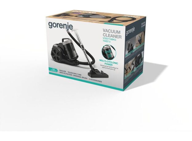 Aspirator Gorenje VCE01TABKG — cumpără în Chișinău | Aspiratoare fără sac | Hi-Tech Moldova