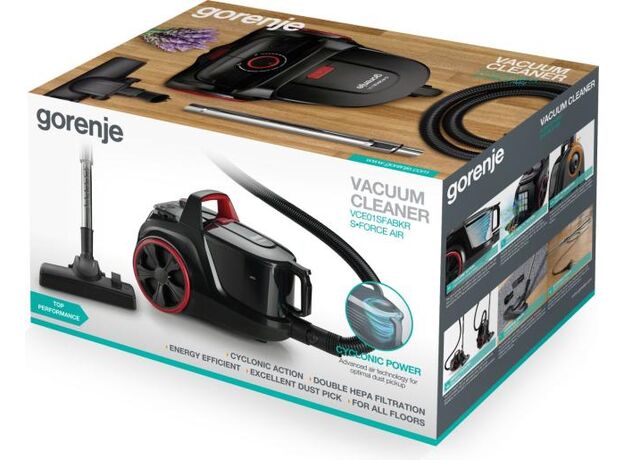 Aspirator Gorenje VCE01SFABKR — cumpără în Chișinău | Aspiratoare cu sac | Hi-Tech Moldova