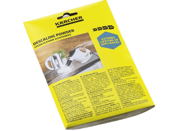 Порошок для удаления накипи Karcher RM 5116.296-193.0 (6 buc) — купить в Кишинёве | Моющие средства для поломоечных пылесосов и средств для мытья окон | Hi-Tech Moldova