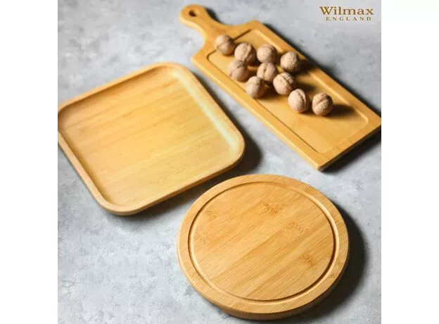 Platou de servire din lemn WILMAX WL-771006/A (34x12 cm) — cumpără în Chișinău | Platouri pentru salată | Hi-Tech Moldova
