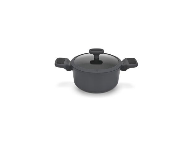 Кастрюля Fissman Titanium Pro 14584 20x10 cm/2.7 l +capac sticla — купить в Кишинёве | Товар без акции | Hi-Tech Moldova