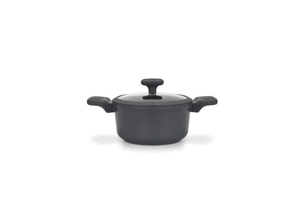 Кастрюля Fissman Titanium Pro 14584 20x10 cm/2.7 l +capac sticla — купить в Кишинёве | Товар без акции | Hi-Tech Moldova