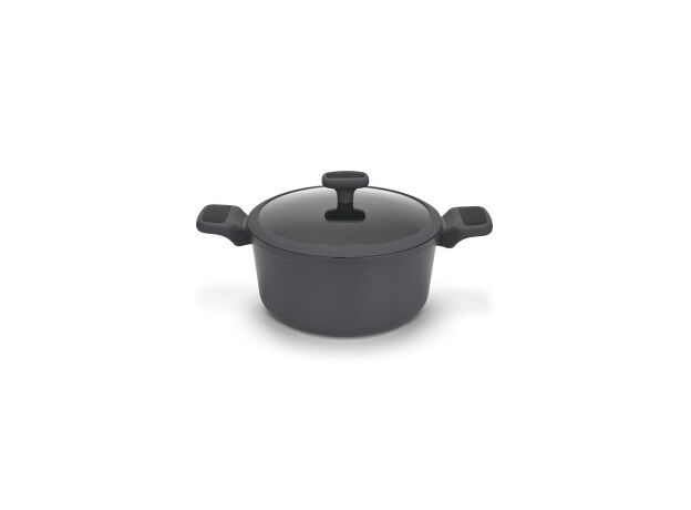 Кастрюля Fissman Titanium Pro 14585 24x12 cm/4.7 l +capac sticla — купить в Кишинёве | Товар без акции | Hi-Tech Moldova